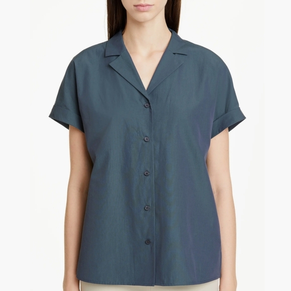 Lafayette 148 New York Button Down Shirt - Picture 1 of 9